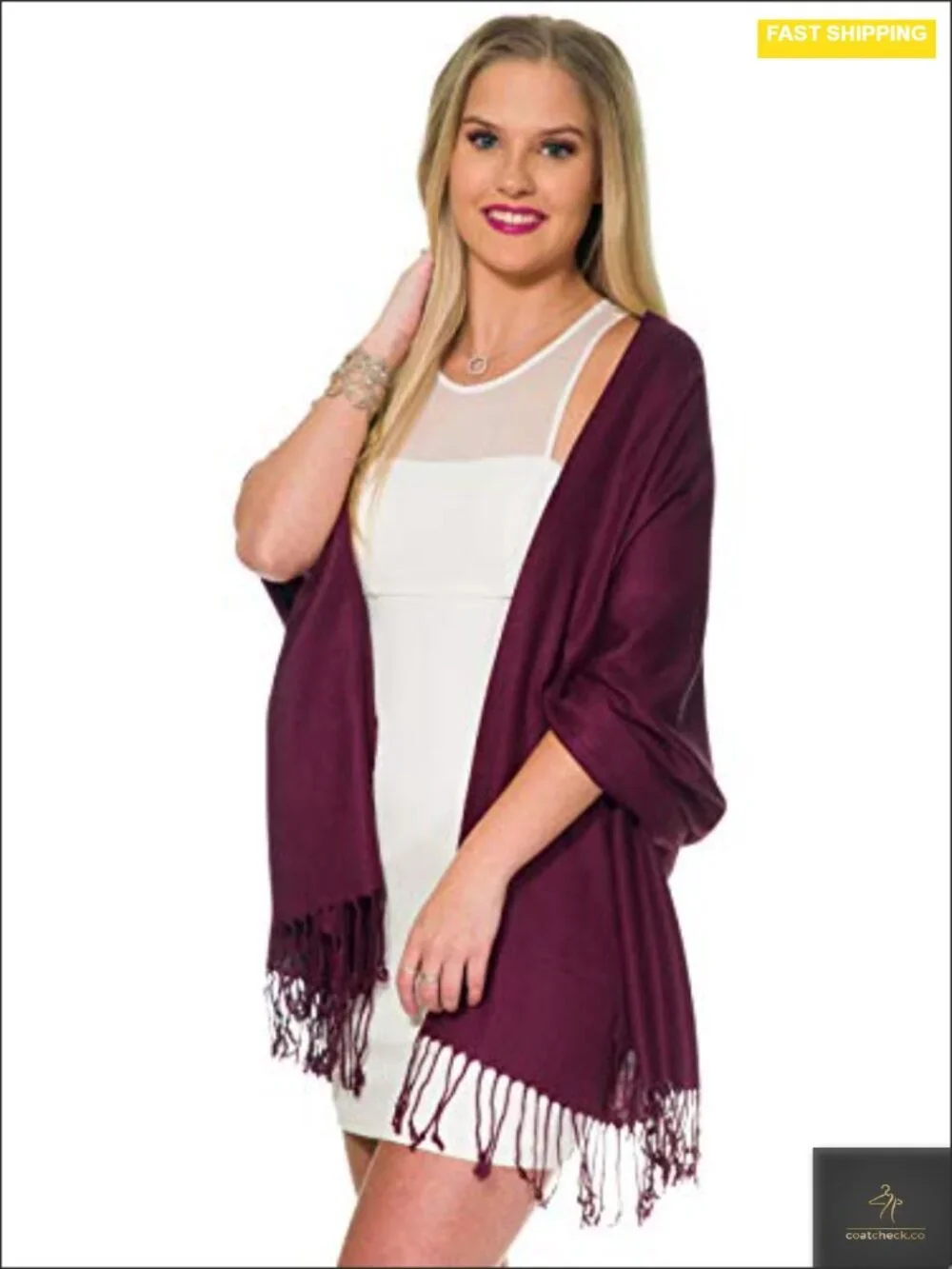 Pashmina Shawls & Wraps - Large Soft Wedding Shawl for Women, Evening & Bridal